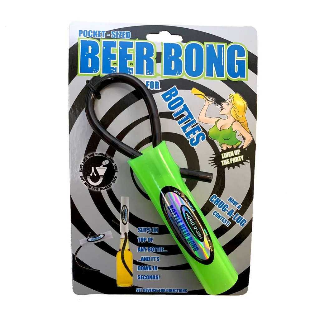 Head Rush Bottle Beer Bong Carded