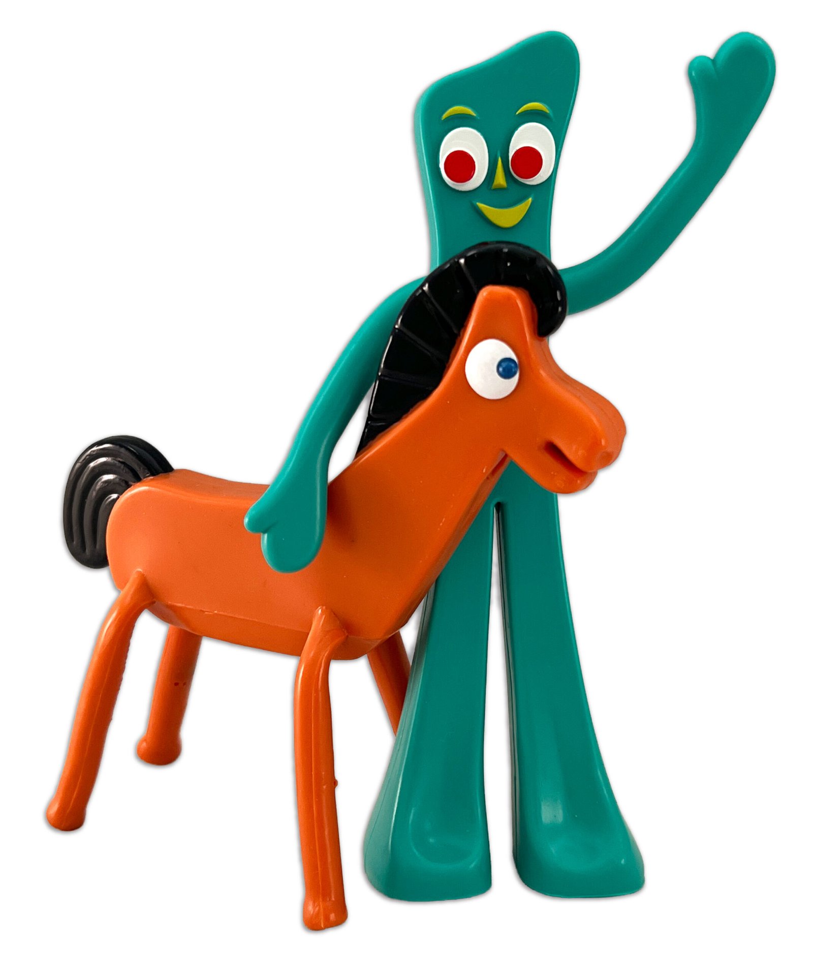 Bendable Gumby & Pokey Figures 2 Pack Large 6"