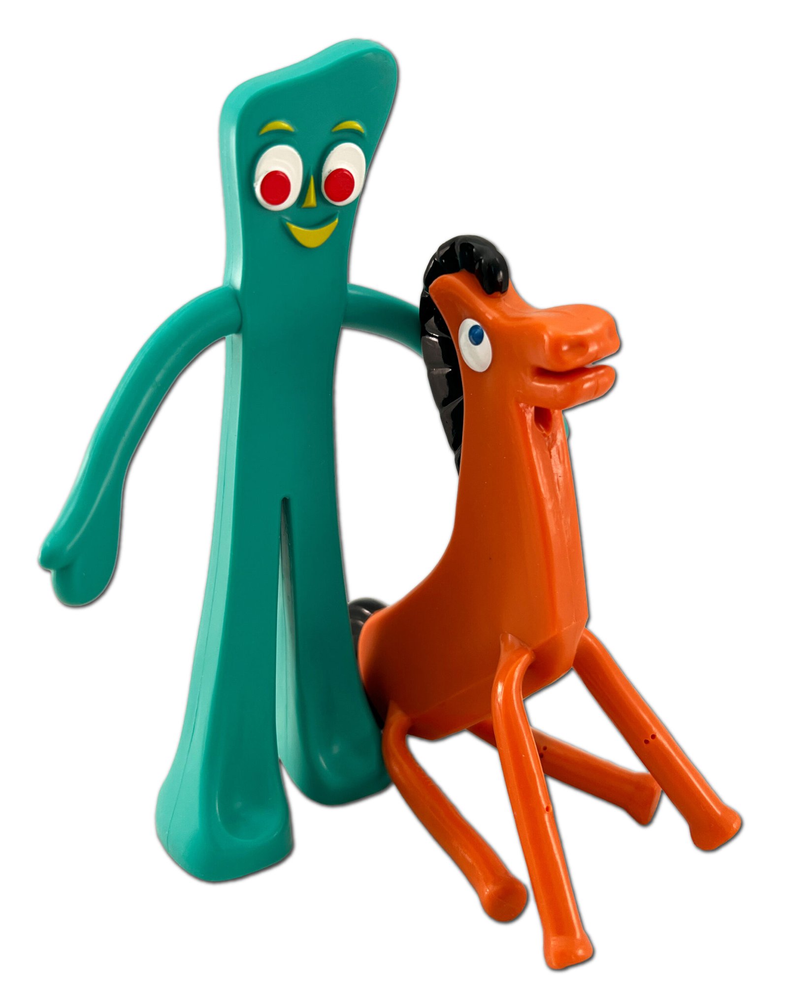 Bendable Gumby & Pokey Figures 2 Pack Large 6"
