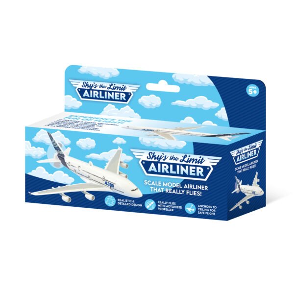 Sky's The Limit Flying Airbus A380 Ceiling Hang Toy