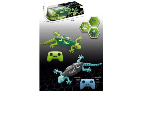 Gecko R/C 360° Wall Climber Asst. -11"  Rechargeable