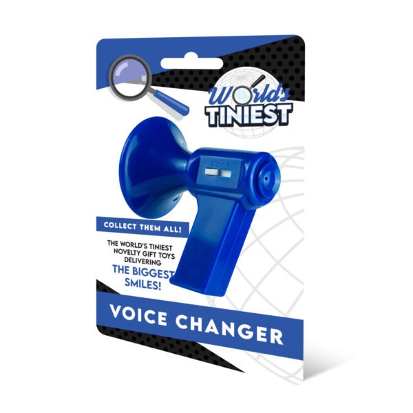 World's Tiniest Smallest Voice Changer Carded - Battery + USB Corded
