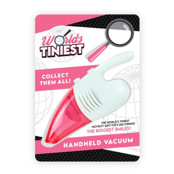 World's Tiniest Smallest Hand Held Vacuum Carded - USB Corded