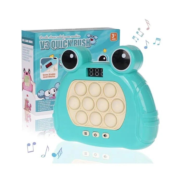 Fast Push Pop Electronic Game Asst. Retail Boxed