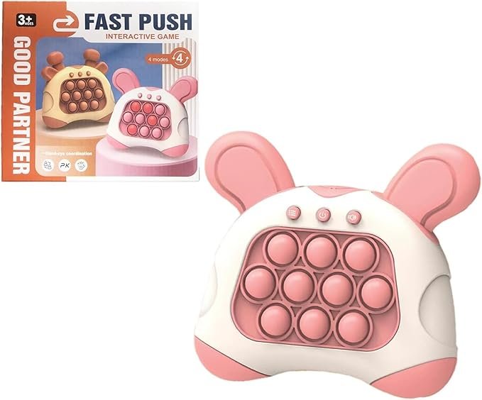 Fast Push Pop Electronic Game Asst. Retail Boxed