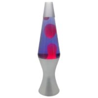 Liquid Lava Lamp 14.5″ – Purple / Pink