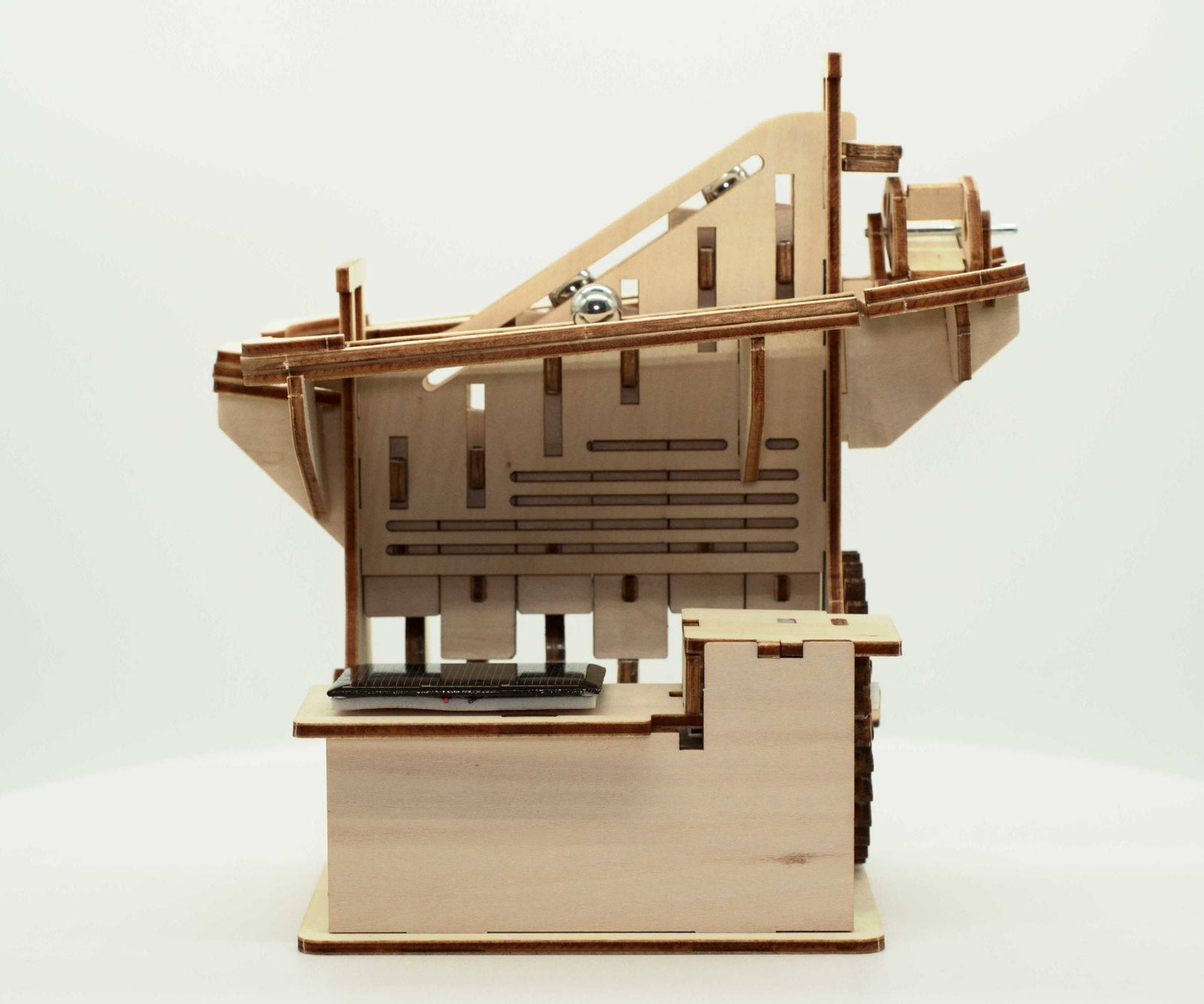 Wooden RotorZ Marble Run  Construction Set 93pc.