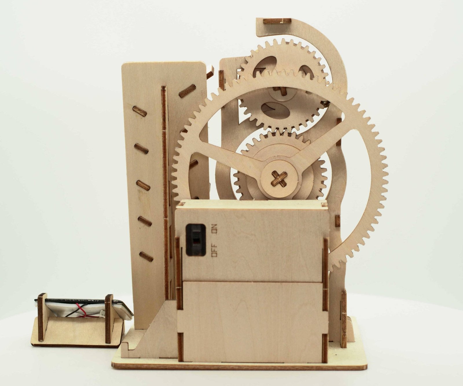 Wooden Zig Zag Marble Run  Construction Set 68pc.