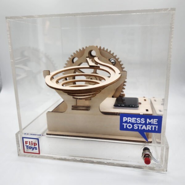 Wooden Marble Run - Demo "Try Me" Box