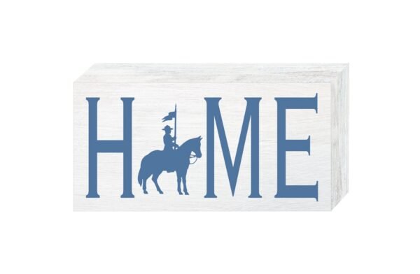 RCMP Mountie Home Block Sign - 8*4 in