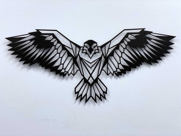 Geometric Eagle Metal Wall Arts - 32*14 in