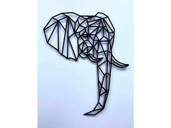 Geometric Elephant Metal Wall Arts - 28*23 in