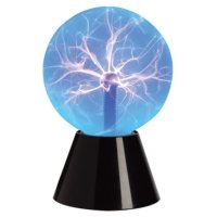 Plasma Ball Blue 8″ Diameter with Audio