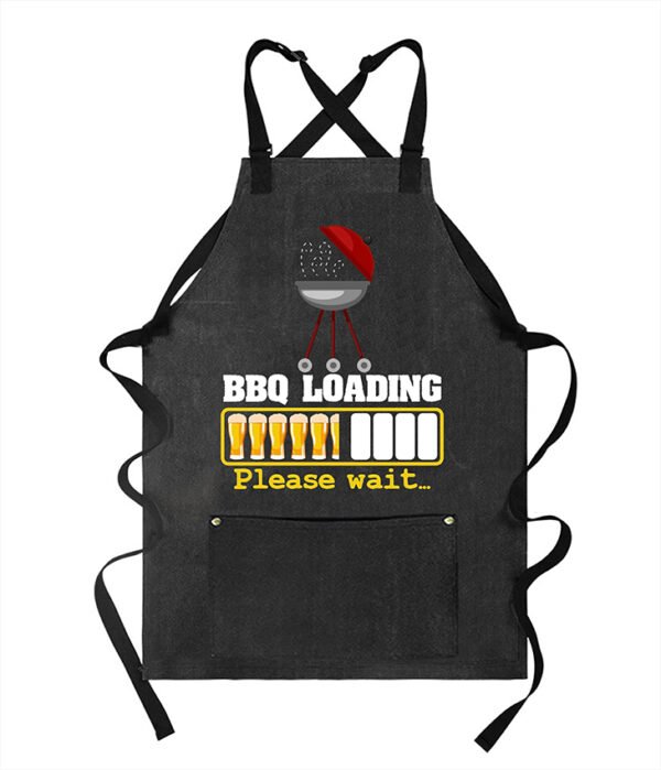 Heavy Duty Utility Apron Water Resistant - BBQ Loading